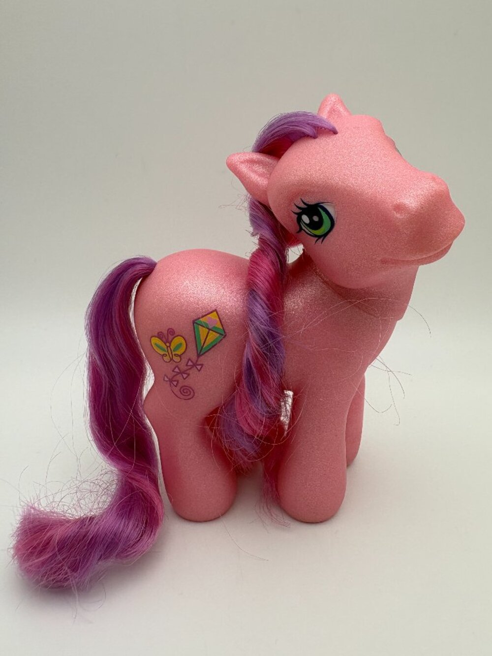 My Little Pony (MLP) Skywishes G3 2002 Kites Pink Earth Pony (MLP: LOT1-28)